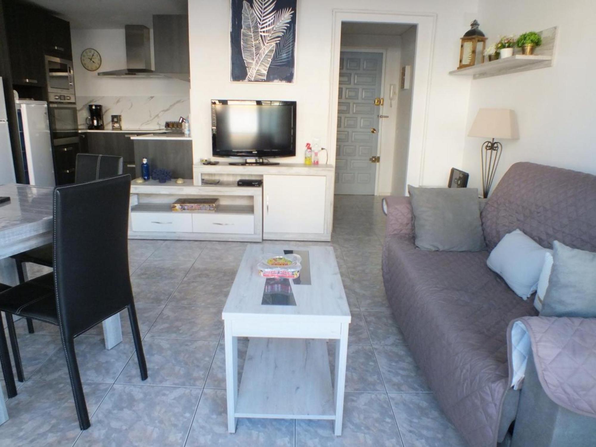 1 Hab, Aire Opcional, Piscina, Jardin - - Es-204-48 * Roses